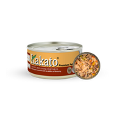 Kakato Chicken premium pet food with beef liver and vegetables in 170g can, high-protein low-fat dog food